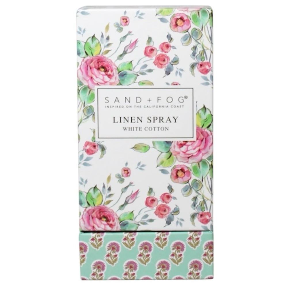 Sand + Fog White Cotton Linen Spray